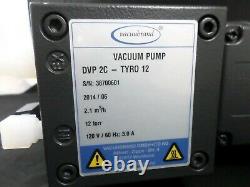 Vacuubrand DVP 2C TYRO 12 Diaphragm Oiless Vacuum Pump 12 Torr 15mbar 1.2cfm