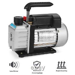 Vacuum Pump 1-Stage 3CFM 1/4HP Rotary Vane Deep HVAC Air Tool for AC R410a R134