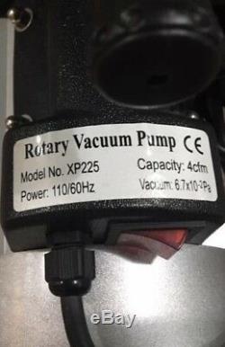 Vacuum Pump 4 CFM R12 R22 R134a 2 Stage A/C Car #4025