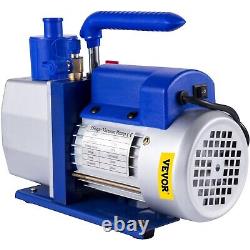 Vacuum Pump 7 Cfm 1/2 HP Single Stage Air Conditioning Vacuum Express Shipping