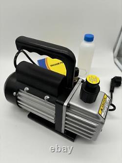 Vacuum Pump Compressor 1-stufig 3 Cfm 1/4HP With Oil Car a / C