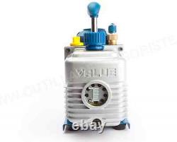 Value 2 Stage Refrigerant Air Vacum Vacuum Pump 170litres/minute 7 Cfm 15m