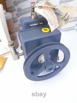WELCH DUOSEAL VACUUM PUMP 1400 0.9 Cfm 0.1 Micron Belt Drive Dual-Stage