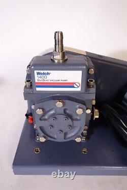 Welch 1400 DuoSeal 0.9 cfm 0.1 Micron 2-Stage Vacuum Pump Very Clean, Excellent
