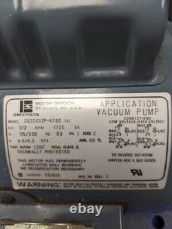 Welch Chemstar 1402N-01 Vacuum Pump 1/2HP PH1 115V for Corrosion gas 5.6cfm
