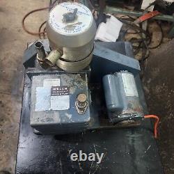 Welch DuoSeal 1402 Vacuum Pump 115/230v 5.6 CFM #1 M15F