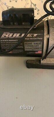YELLOW JACKET 93600 Bullet Single Phase Vacuum Pump, 7 Cfm, 115V ue (PBR089715)