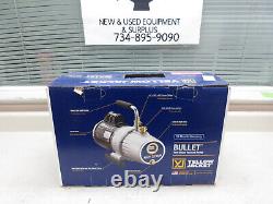 Yellow Jacket 93600 Bullet 7 CFM Two Stage Vacuum Pump New Free Shipping
