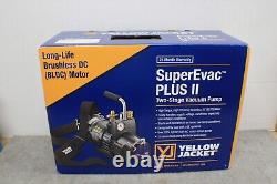 Yellow Jacket 93740 SuperEvacT PLUS II 4 CFM Vacuum Pump, Brushless DC Motor