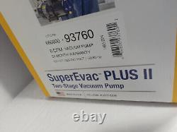 Yellow Jacket 93760 SuperEvacT PLUS II 6 CFM Vacuum Pump, Brushless DC Motor