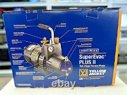 Yellow Jacket 93780 SuperEvac Plus II Vacuum Pump 8 CFM with Brushless DC (BLDC)