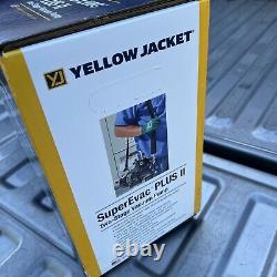 Yellow Jacket Superevac Plus II 115v 6cfm DC Motor Vacuum Pump 93760