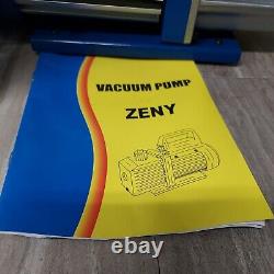ZENY VP125+ 3.5CFM 1/4HP Air Vacuum Pump Refrigeration Kit
