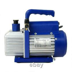 Zeny 3,5 Cfm Single-Stage 5 Pa Rotary Vane Vacuum Pump 1/4Hp Air Conditioner Ref