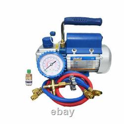 2.12cfm 150w Rotative Vane Vacuum Pump With Gauge & R134a Connector Air Conditioning 2.12cfm 150w Rotary Vane Vacuum Pump With Gauge & R134a Connector Air Conditioning 2.12cfm 150w Rotary Vane Vacuum Pump With Gauge & R134a Connector Air Conditioning