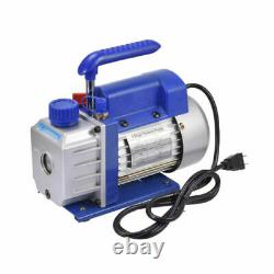 4 Cfm Rotary Vane Deep Vacuum Pump 1/4hp Ac Air R410a R134 Réfrigérant Cvac