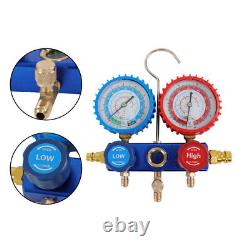 4CFM HVAC 1/3HP 110V 60Hz et kit de réfrigération A/C Manifold Gauge Air Vacuum Pump