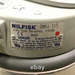 Nilfisk Gm80 Canister Vacuum, 3,25 Gallon, 30' Cord, 87 Cfm, 110-120v, 1100w
