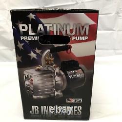 Nouvelle pompe à vide JB Industries DV-200N Platinum Premium 7 CFM à 2 étages