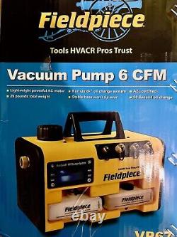 Pompe à vide Fieldpiece V67 Cfm 6 (nouveau neuf)
