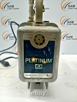 Pompe à vide Platinum JB Industries DV-85N-3CFM
