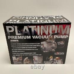Pompe à vide Premium Platinum DV-200N de JB Industries 7 CFM 2 étapes NOUVELLE