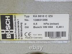 Pompe à vide à palettes rotatives Busch R5 KA-0010-C-IZ0 7cfm. 5Hp 240/480V 3PH Moteur