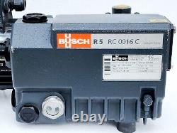 Pompe à vide à palettes rotatives Busch R5 RA/RC 0010, 0016 C 5.88 cfm, neuf-sans boîte RC 0010
