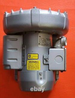 Pompe à vide à soufflante régénératrice OSRAM/SYLVANIA 13 CFM? HP 120VCA 24 in/H²O