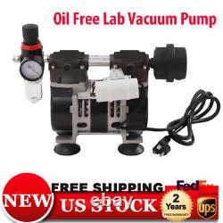 Pompe à vide de laboratoire sans huile de 60 L/min (2,12 pcm) Pompe médicale silencieuse sans huile BST-V190S