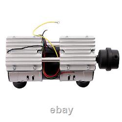 Pompe à vide sans huile pour compresseur d'air 550 Watt 1/4'' 3.6CFM 110V