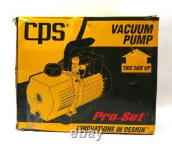 Produits CPS VP6S Pompe à vide monophasée à un étage, double tension (115 / 230V) de 6 CFM