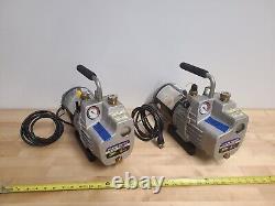 Ritchie Yellow Jacket 93560 SuperEvacT 6 CFM 2 Stage Vacuum Pump	  <br/> 	 <br/> 	Translate to French: Pompe à vide à deux étages Ritchie Yellow Jacket 93560 SuperEvacT 6 CFM