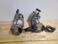 Ritchie Yellow Jacket 93560 SuperEvacT 6 CFM 2 Stage Vacuum Pump	

	<br/> 
   <br/>
	Translate to French: Pompe à vide à deux étages Ritchie Yellow Jacket 93560 SuperEvacT 6 CFM