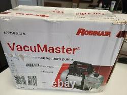 Robinair (15310) Vacumaster Single Stage Vacuum Pump Mono-stage, 3 Cfm