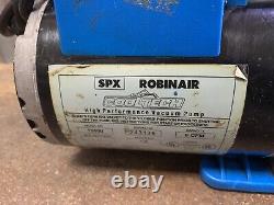 Robinair 15600 SPX Cooltech 6 CFM Pompe à vide 1/2 HP d'occasion