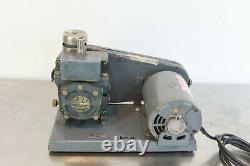 Welch 1400 Duoseal Pompe À Vide Rotary Vane // Works Well // 115vac // Joint Duo