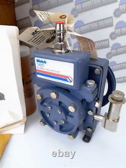 Welch Duoseal Vacuum Pump 1400 0,9 Cfm 0,1 Micron Belt Drive Double-stage